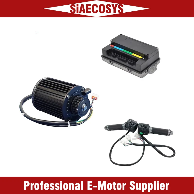 

QSMotor QS90 1000W 72V Mid Drive Motor Kit for Electric Scooter, 55KM/H High Speed with EM50SP Controller 14T 428 Chain Sprocket