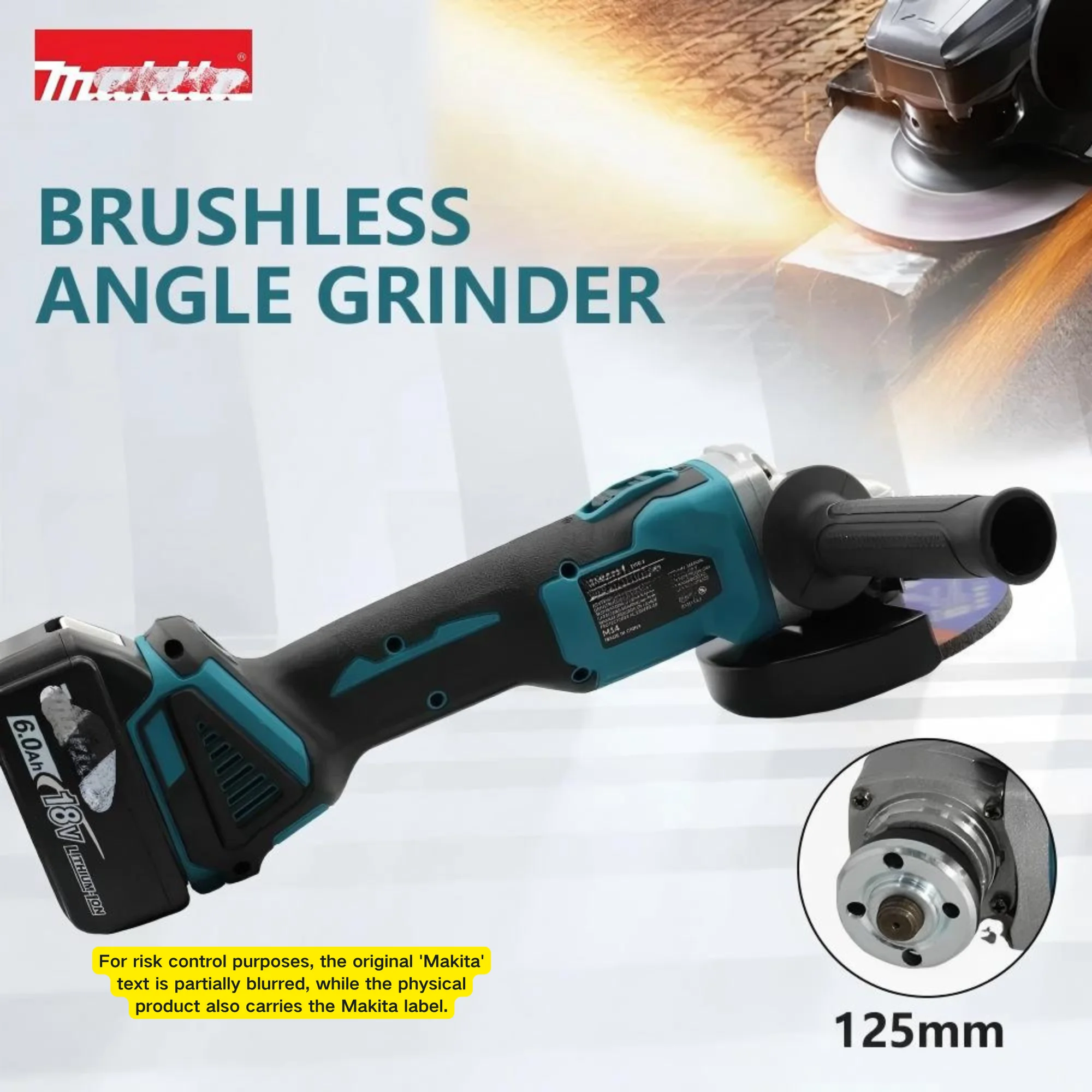 makita-dga404-125mm-18v-brushless-electric-angle-grinder-cordless-grinder-metal-wood-grinding-polishing-cutting-power-tool