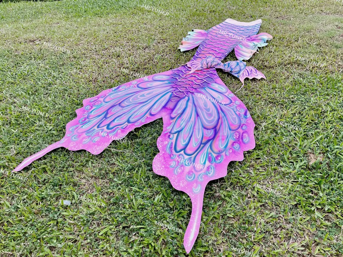

Butterfly Australian Fins Mermaid Big Tail Free Diving Performance Shooting Aquarium Mermaid cosplay costume