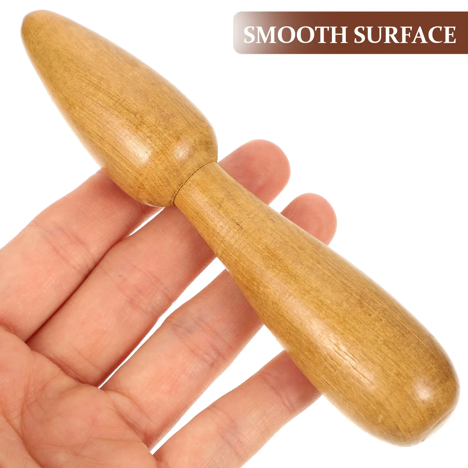 

2Pcs Wood Massage Tools Hand Foot Massager Natural Wooden Acupressure Sticks Relieve Fatigue Improve Circulation