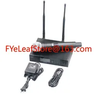 QLXD4 BETA58  UHF True Diversity Wireless Microphone System with Lavalier Headset for Karaoke Stage Performance