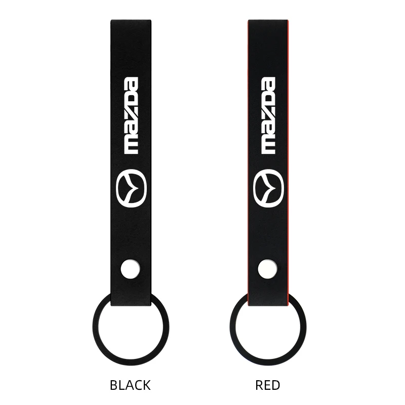 Suede Leather Keyri…