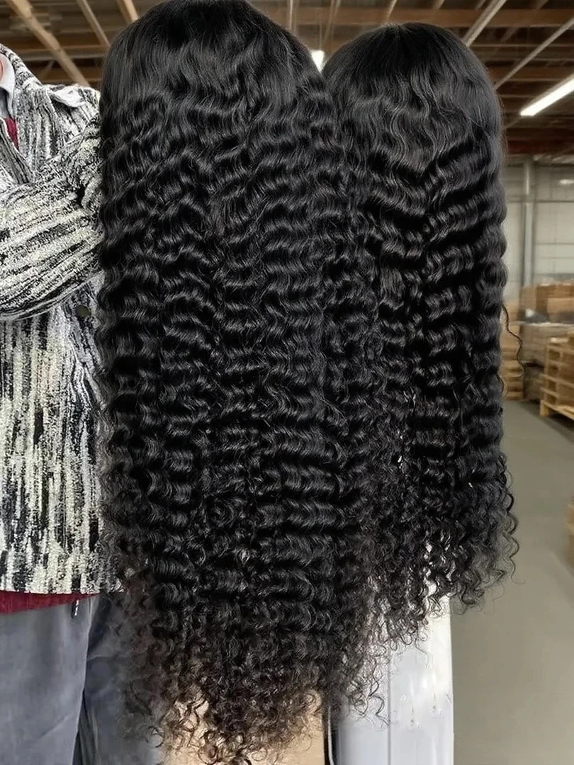 

7x5 Glueless Wigs 40 46 Inch 13x6 300% Density Loose Deep Wave Human Hair Wigs 13x4 360 HD Water Curly Full Lace Frontal Wigs