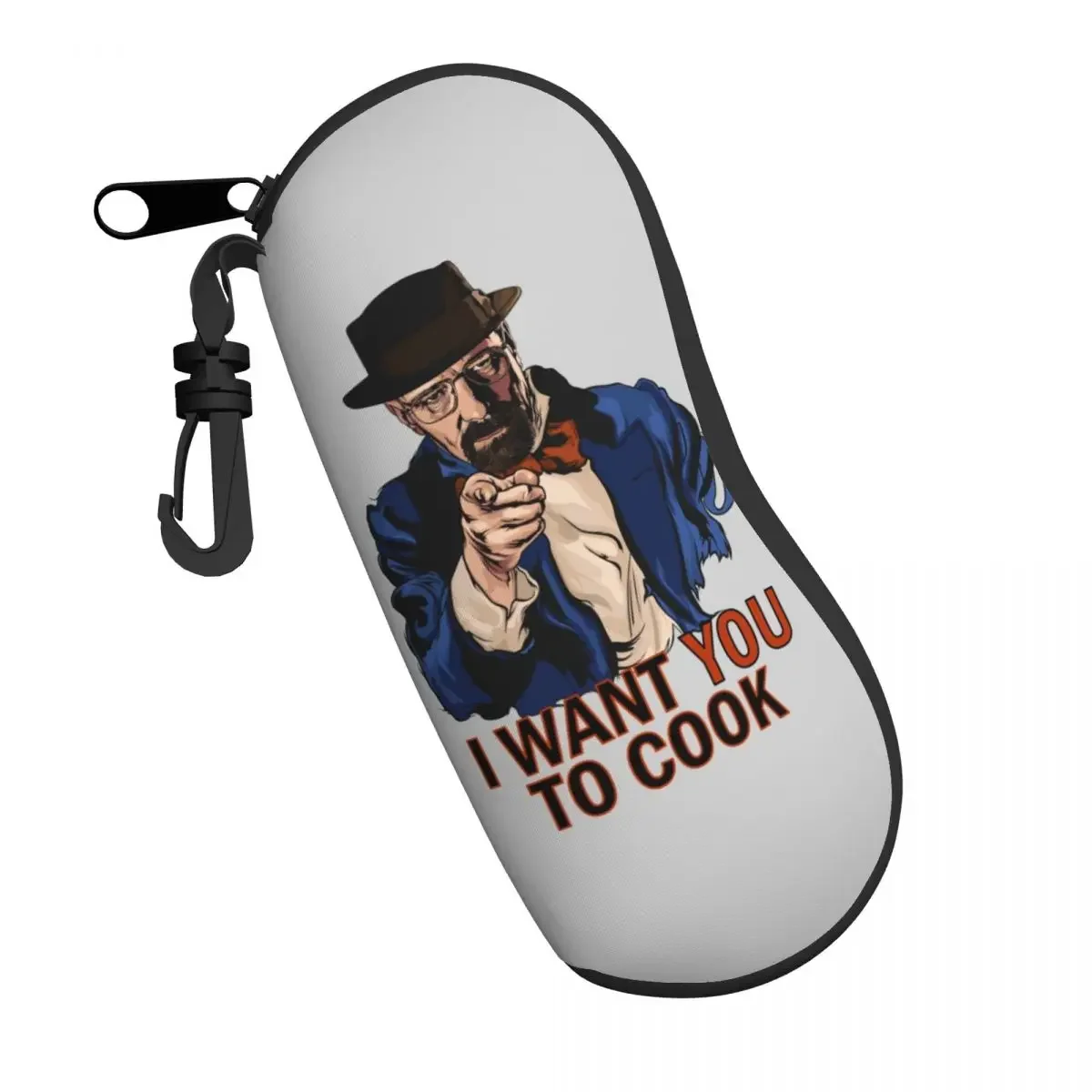 Funny Walter White I Want You To Cook Shell Eyeglasses Protector Cases Cute Sunglass Case Breaking Bad Glasses Pouch