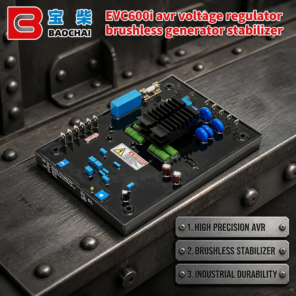 EVC600i Avr Voltage Regulator Brushless Generator Stabilizer