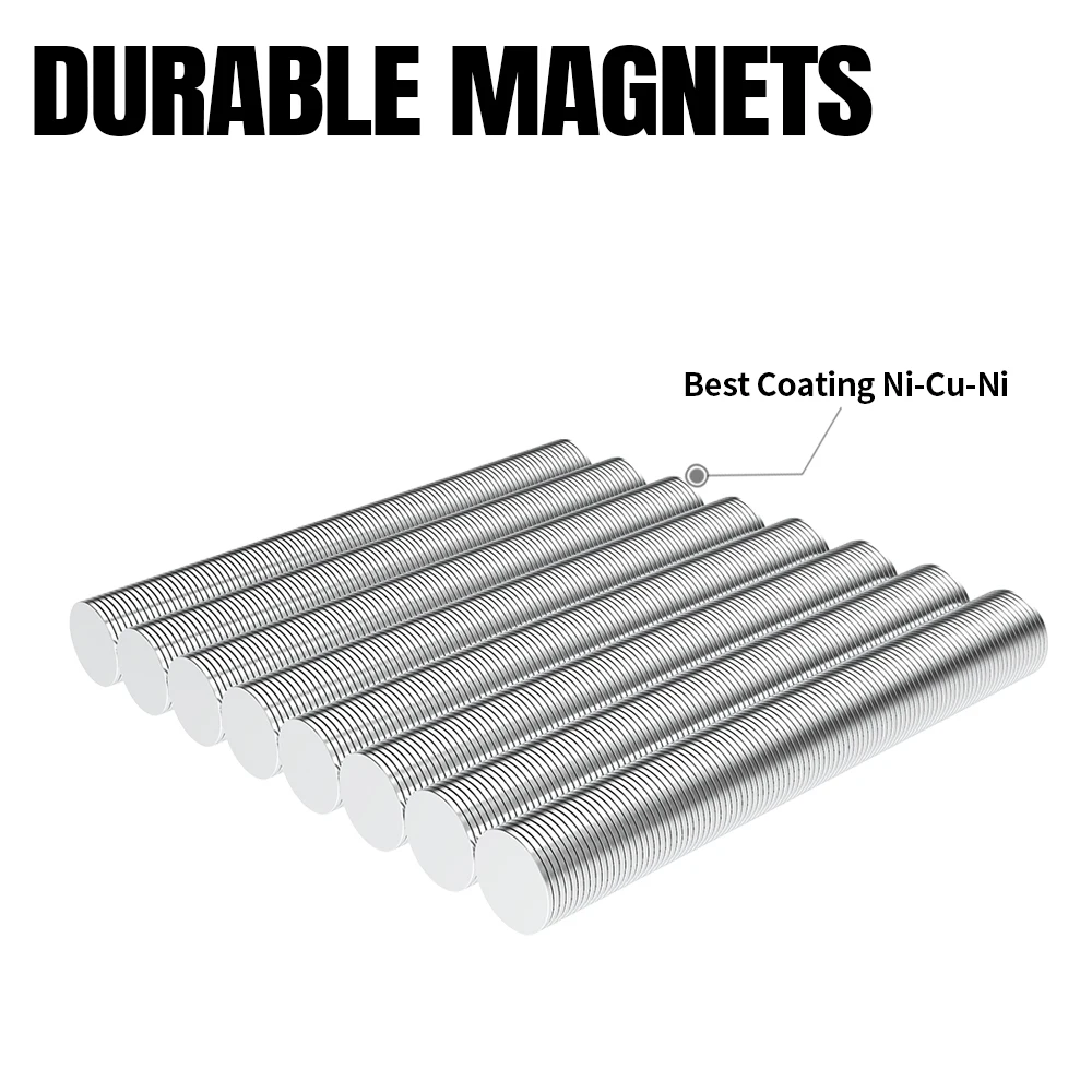 20/50/100/200/500/1000 pz 8x1 magnete Super forte 8mm X 1mm rotondo magnetico NdFeB magnete al neodimio N35 disco potente imanes 8*1