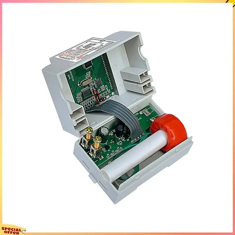 ABFI Digital Single Phase Energy Meter Tester Power Usage Monitor AC110V 40V-300V100A Frequency Power Factor Meter Multimeter