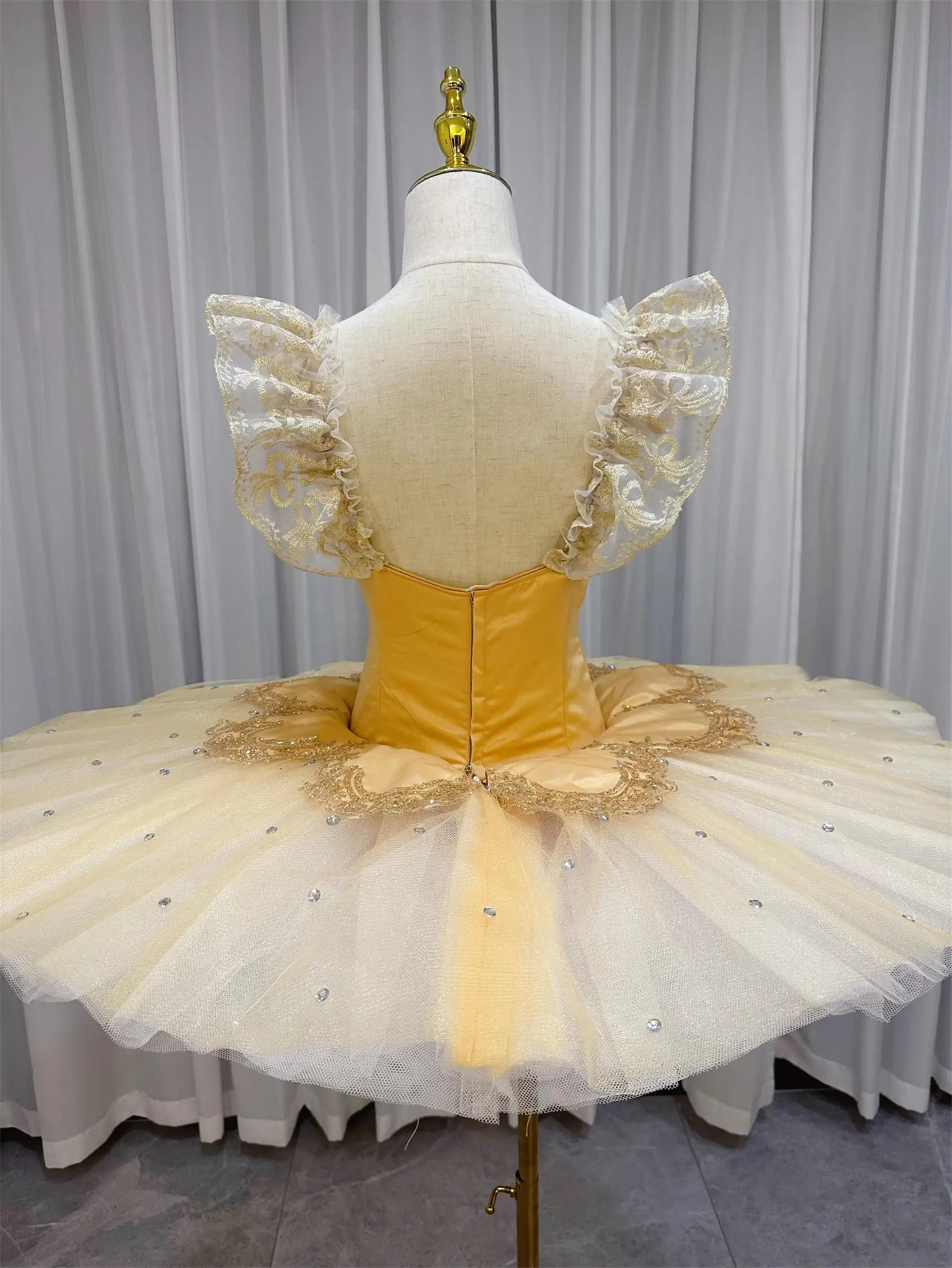 Ballet Tutu Professional Dance Costume Women Girls Child Adult Custom Size Perfomance Competition Dress Stage Dance Wear