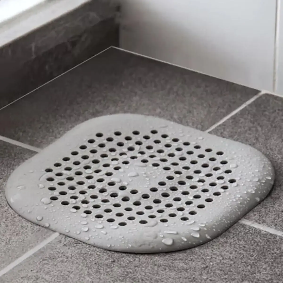 1PCS hair collector filter, sink drain plug, bathtub shower drain cover, silicone kitchen odor plug, drain cover, kitchen sink filter, bathroom silicone hair collector drain cover, home bathroom decoration