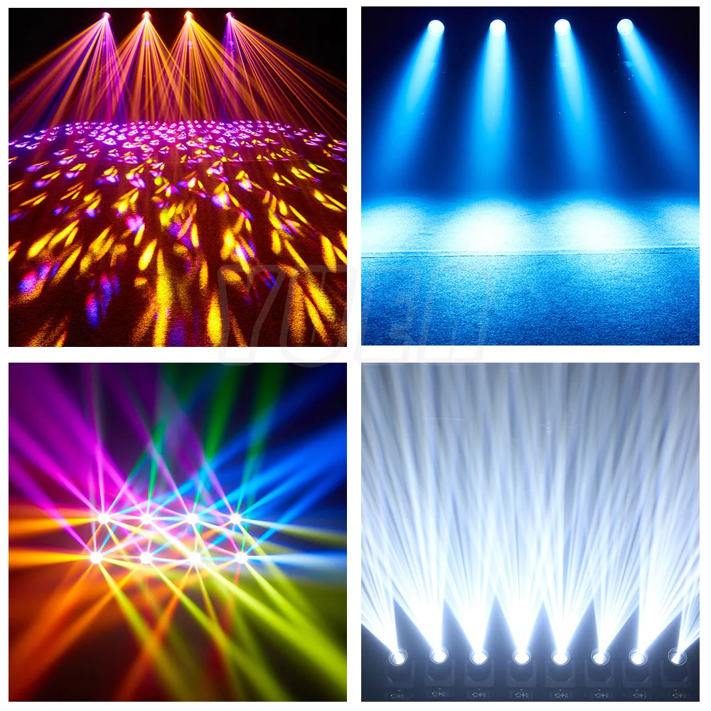 350 واط 17R شعاع بقعة التكبير تتحرك رئيس الصقيع قوس قزح تأثير DMX512 التحكم بالموسيقى للحفل المهنية Dj ديسكو نادي الإضاءة