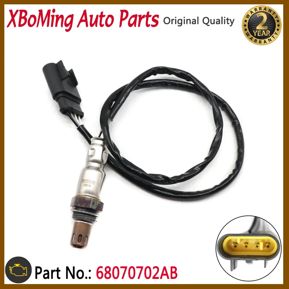 

Car Downstream Lambda O2 Oxygen Sensor 68070702AB 250-241045 234-4483 For Fiat 500 2012-2017