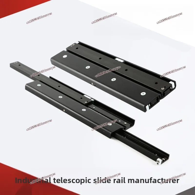 Three-section Heavy-duty Industrial Drawer Slide Rail TFS28 Long-stroke Telescopic Heavy-duty Cabinet Slide Rail