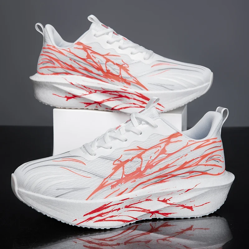 

Fashion Men's and Women's Running Shoes Running Marathon Stable Rebound Shock Absorption Training Sports Shoes