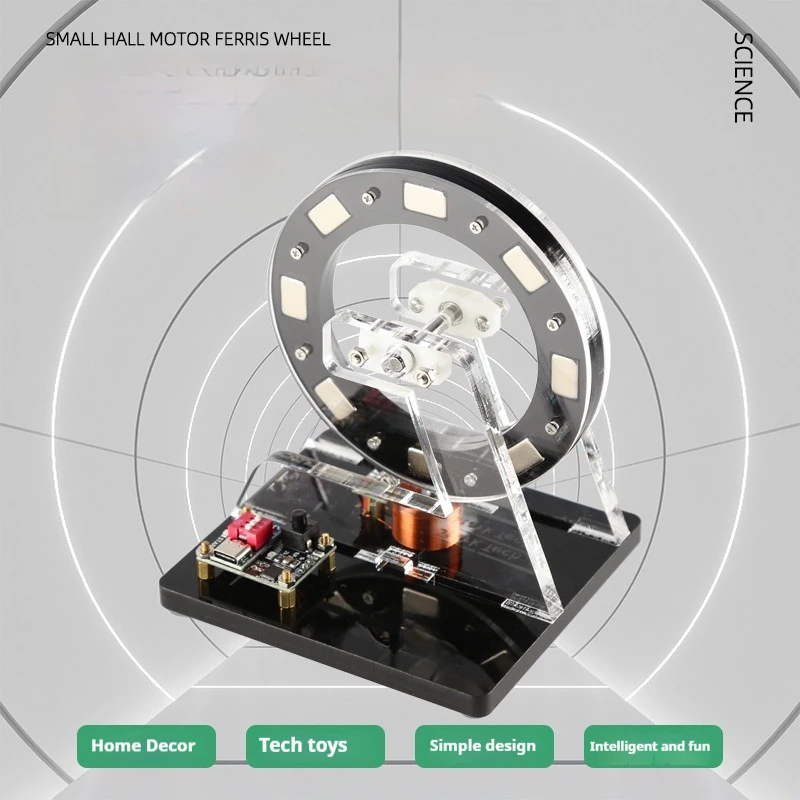Small Ferris Wheel Brushless Motor Model with Low Power Consumption and High Speed, A Tech Decorative Item