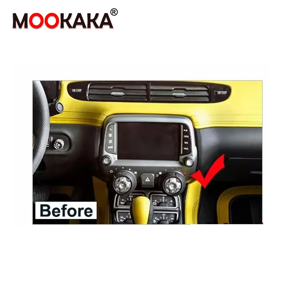 2 Din Android 8+256G Car Radio for Chevrolet Camaro 2010-2015 Multimedia Player GPS Navigation Auto Stereo Head Unit DSP Carplay