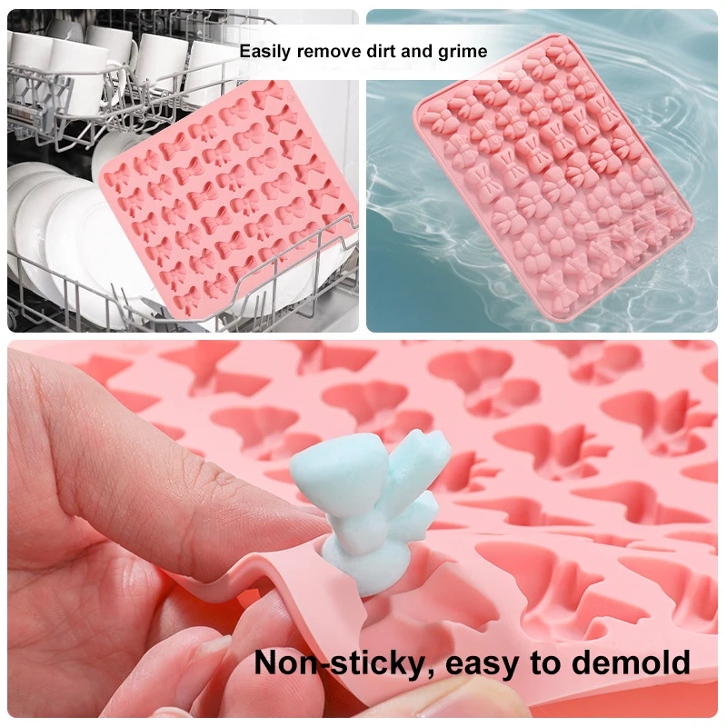 سيليكون القوس على شكل قوالب شوكولاتة ثلاثية الأبعاد لتقوم بها بنفسك الخبز المعجنات كوكي الكعك قالب الكعكة الحلوى اليدوية أدوات المطبخ الطبخ