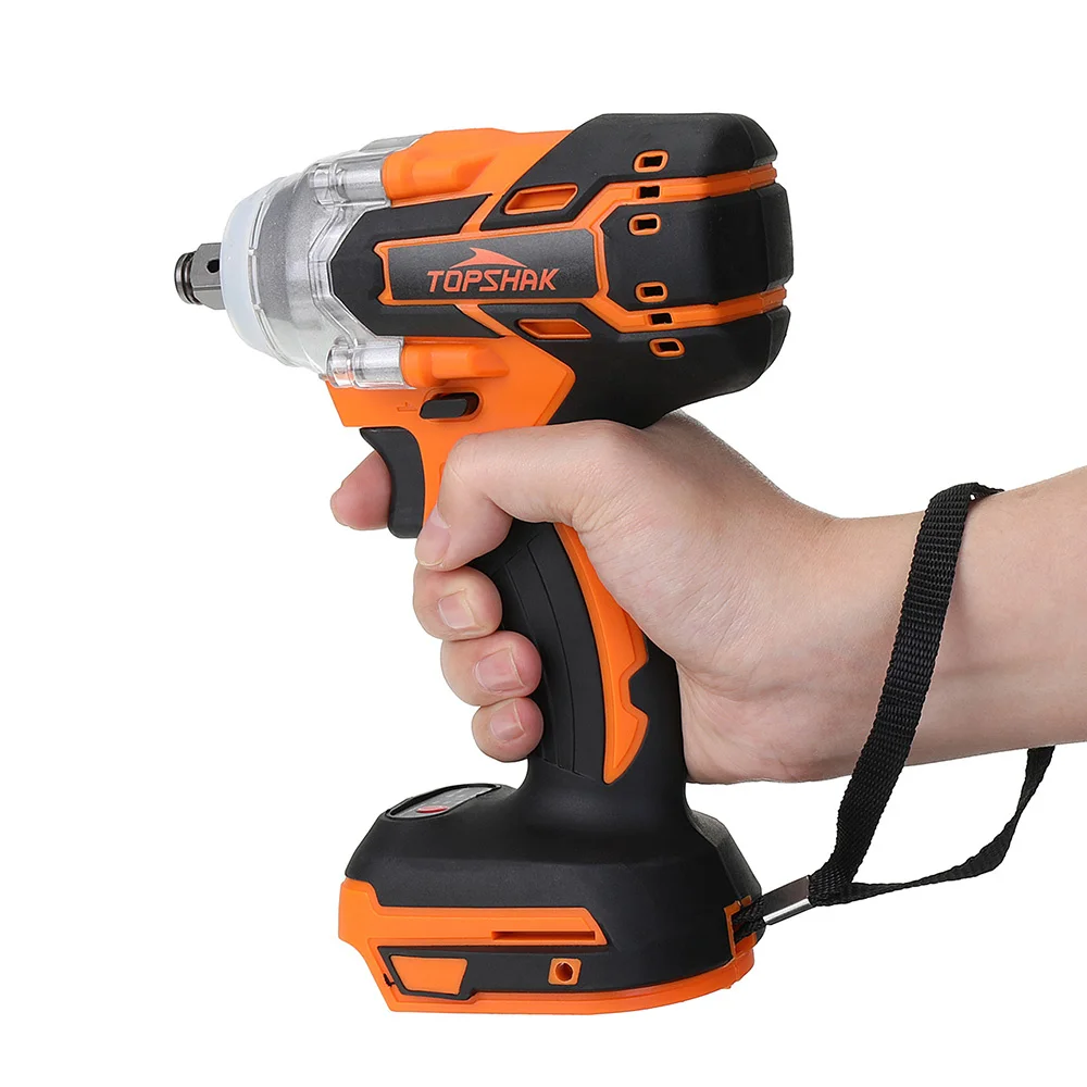 TOPSHAK TS-PW1 Brushless Electric Impact Wrench 380N.M Torque 1/2\