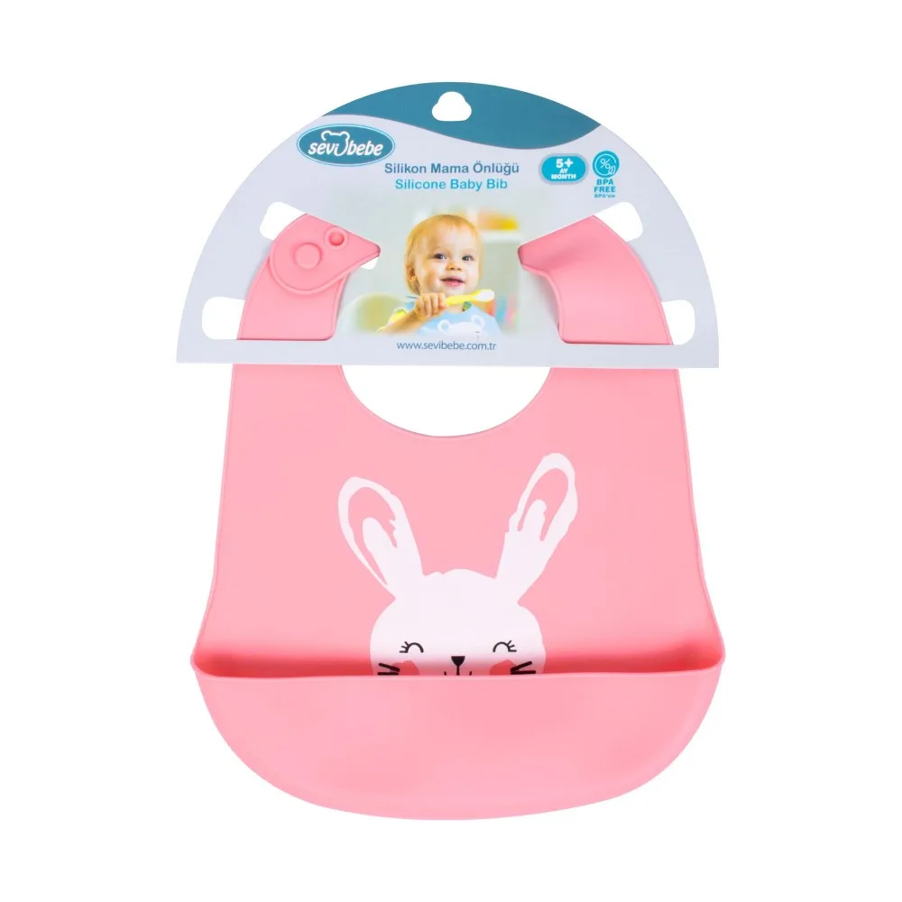 ROSA FARBE SILIKON BIB