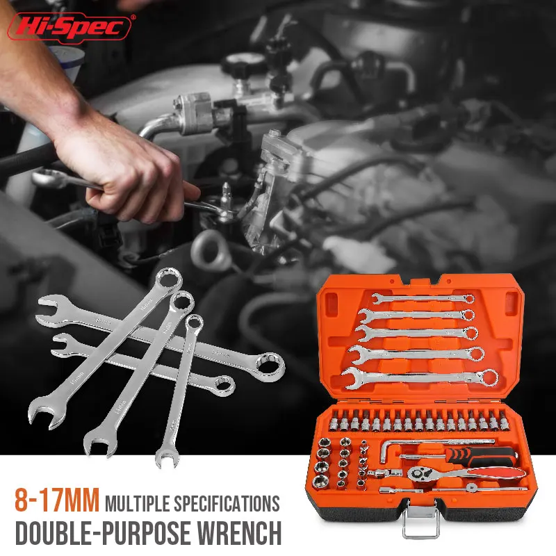 Oi-especificação conjunto de ferramentas manuais ferramenta de reparo do carro conjunto de chave de soquete kit de ferramentas mecânicas caixa de ferramentas diy 1/4 "soquete conjunto de chave de catraca