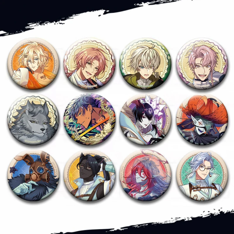 

Dream Meister and The Recollected Black Fairy Anime Pin Tinplate Badge Cartoon Brooch for Clothes Bag Decor Fans Collection Gift