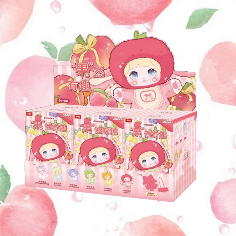 

Nommi Interesting Fruit Blind Box Nommi V3 Vinyl Doll Surprise Box Cute Action Figure Mystery Bag Pendant Doll Toys Gift