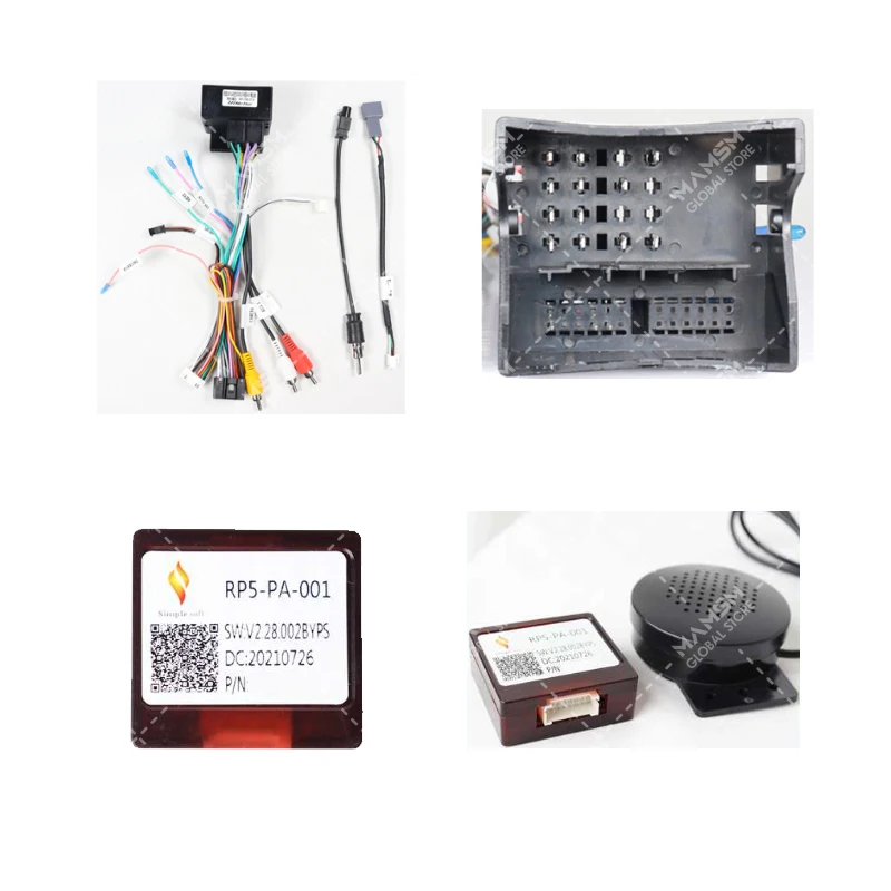 シトロエンC4 CAN BUSアダプター Android 16 Pin Canbus box Adaptor For CITROEN C4L C3-XR C5 C