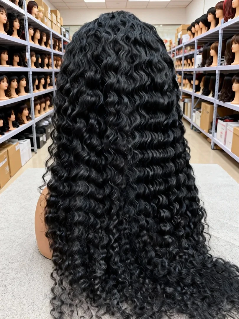 

40 46-дюймовый глубокий волнистый фронтальный 360 Полный парик 7x5 Бесклеевые парики Человеческие волосы 300 Высокая плотность 13x6 HD Вьющиеся парики из натуральных волос на кружеве спереди