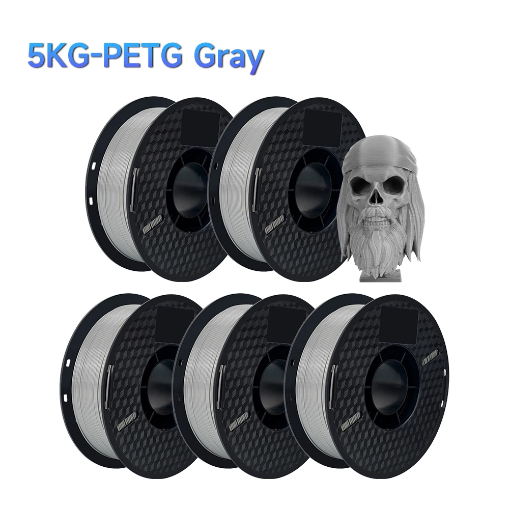 5KG Mix Kleuren PLA filament 1kg 1.75mm Voor 3D Printer PETG Materiaal voor 3D Afdrukken filamento pla 3D Printer Filament
