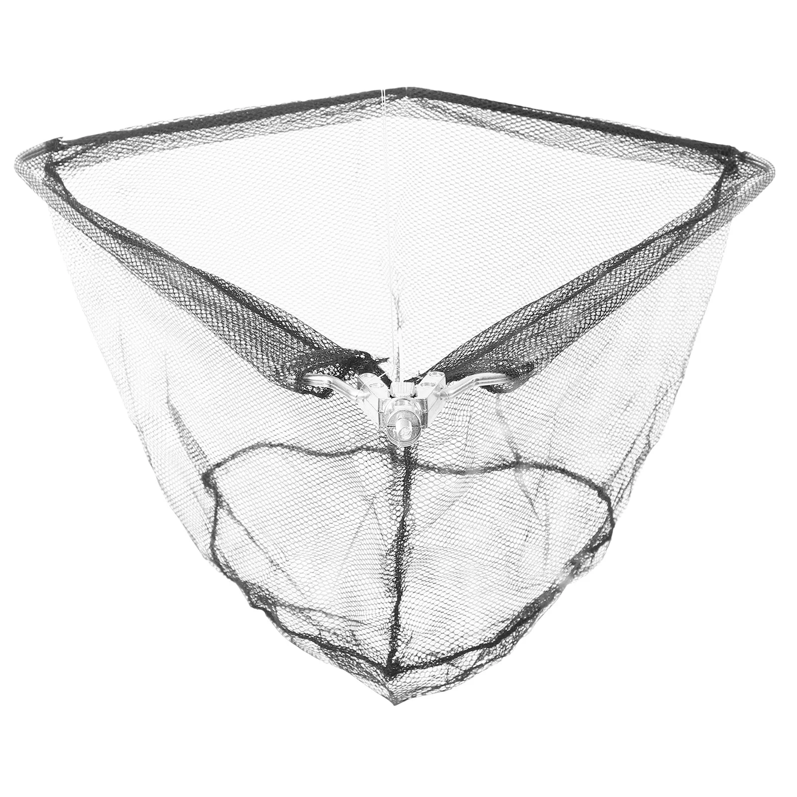 

Detachable Triangle Fishing Net Head Large Capacity Portable Mesh for Kayak Boat Lake Saltwater Freshwater Use Fishing Catching