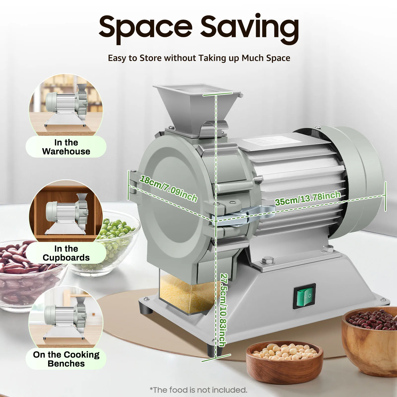 ﻿ FZ102 مطحنة جديدة 250 واط 110 فولت ماكينة طحن النباتات الصغيرة أداة المختبر مطحنة الحبوب العشبية الطاحن التربة 1400R/دقيقة