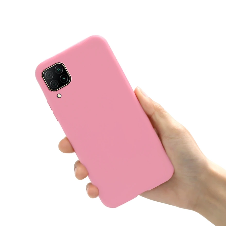 Für Huawei P40 Lite 4G Telefon Fall stoßfest Zurück Weiche Gummi Silikon Matte Abdeckung Für Huawei nova 7 ich nova7i Nova 6 se 6se fall – Detail 11