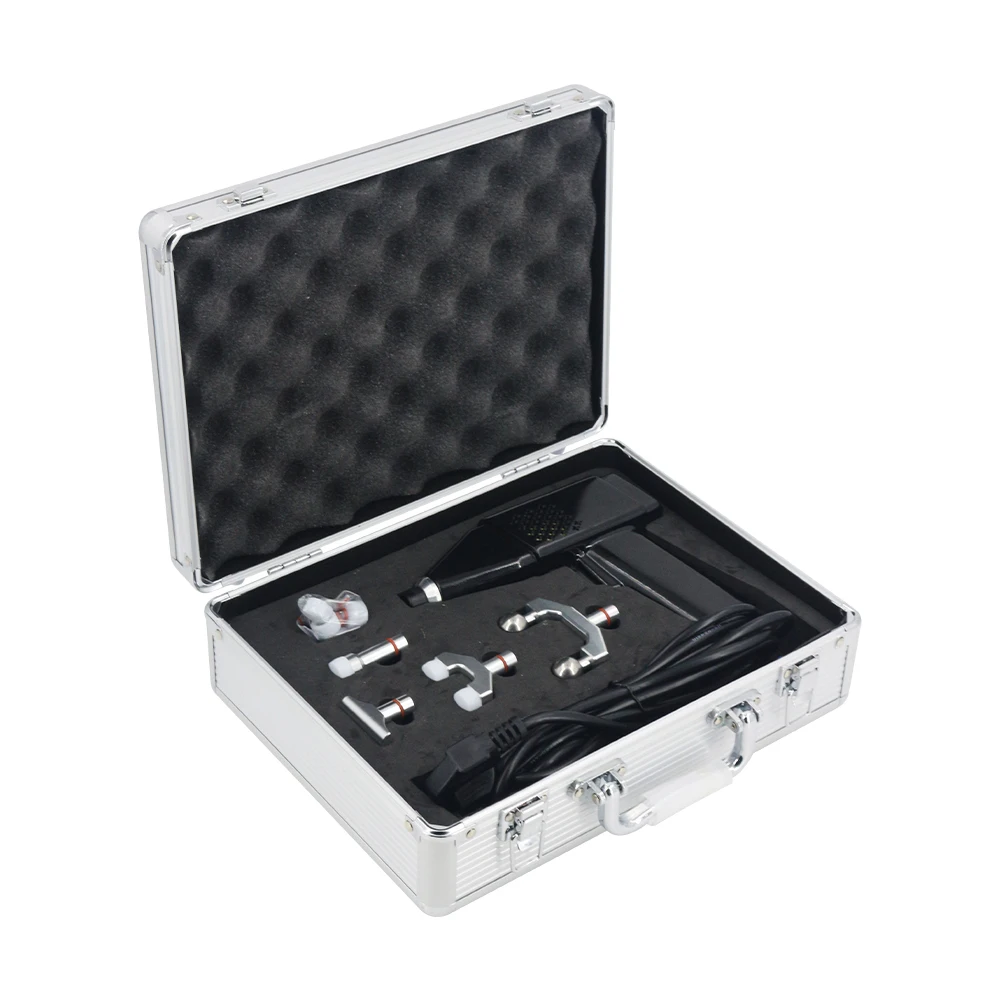 أداة ضبط العلاج بتقويم العمود الفقري الكهربائية علاج آلام العمود الفقري تحسين الجنف تدليك الجسم بتقويم العمود الفقري المنشط بندقية