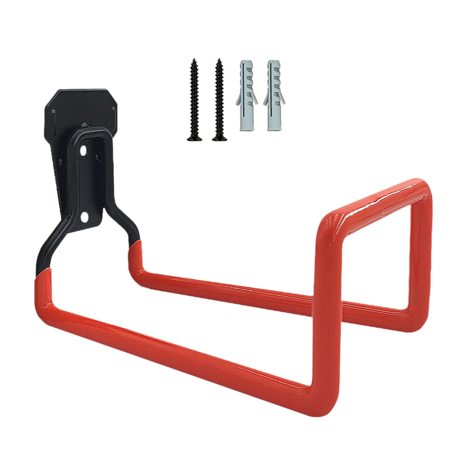 Water Hose Holder Iron Wall Mounted Utility Garage Hook Organizer for Garden Hose Support Accessories