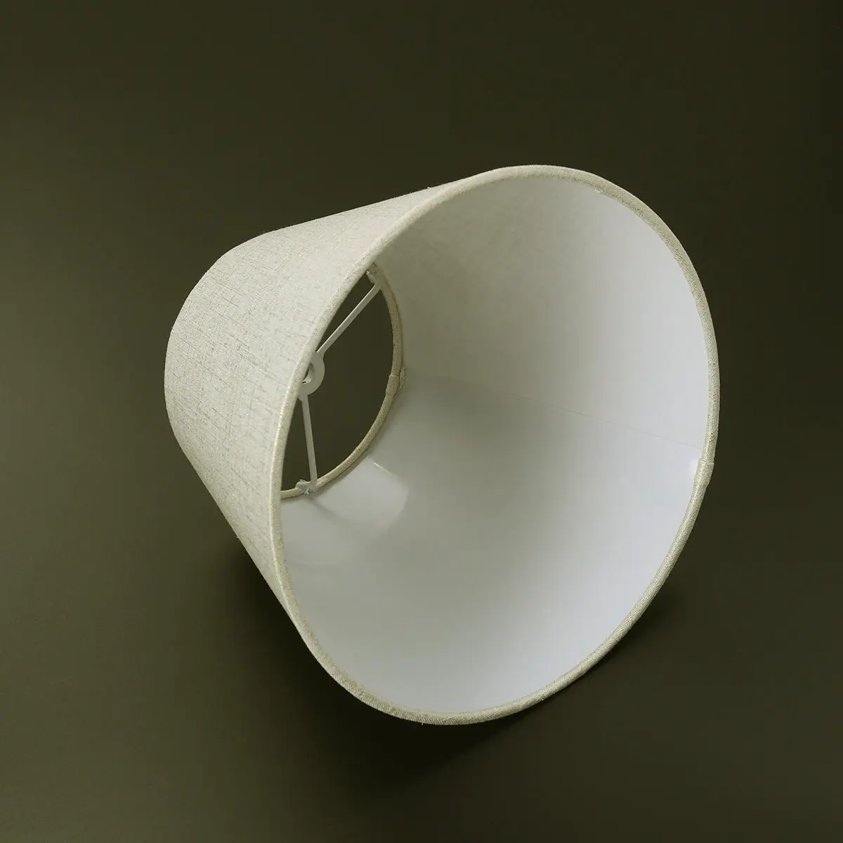 Natural Linen Clip Replacement Decorative Clip Lamp Shade For For Home Decor Vintage Chandelier Pendant Light Indoor