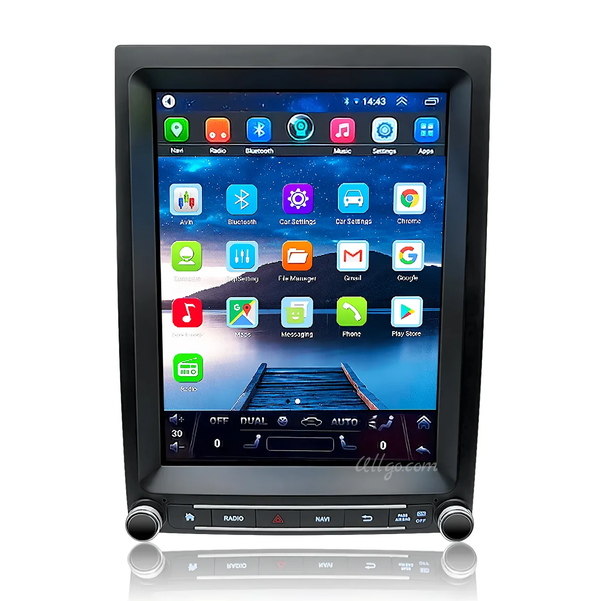 12.1 Inch Vertical Screen Android Car Head Unit for Ford F350 F-350 2013-2015 / Ford Expedition 2015-2017 Radio GPS