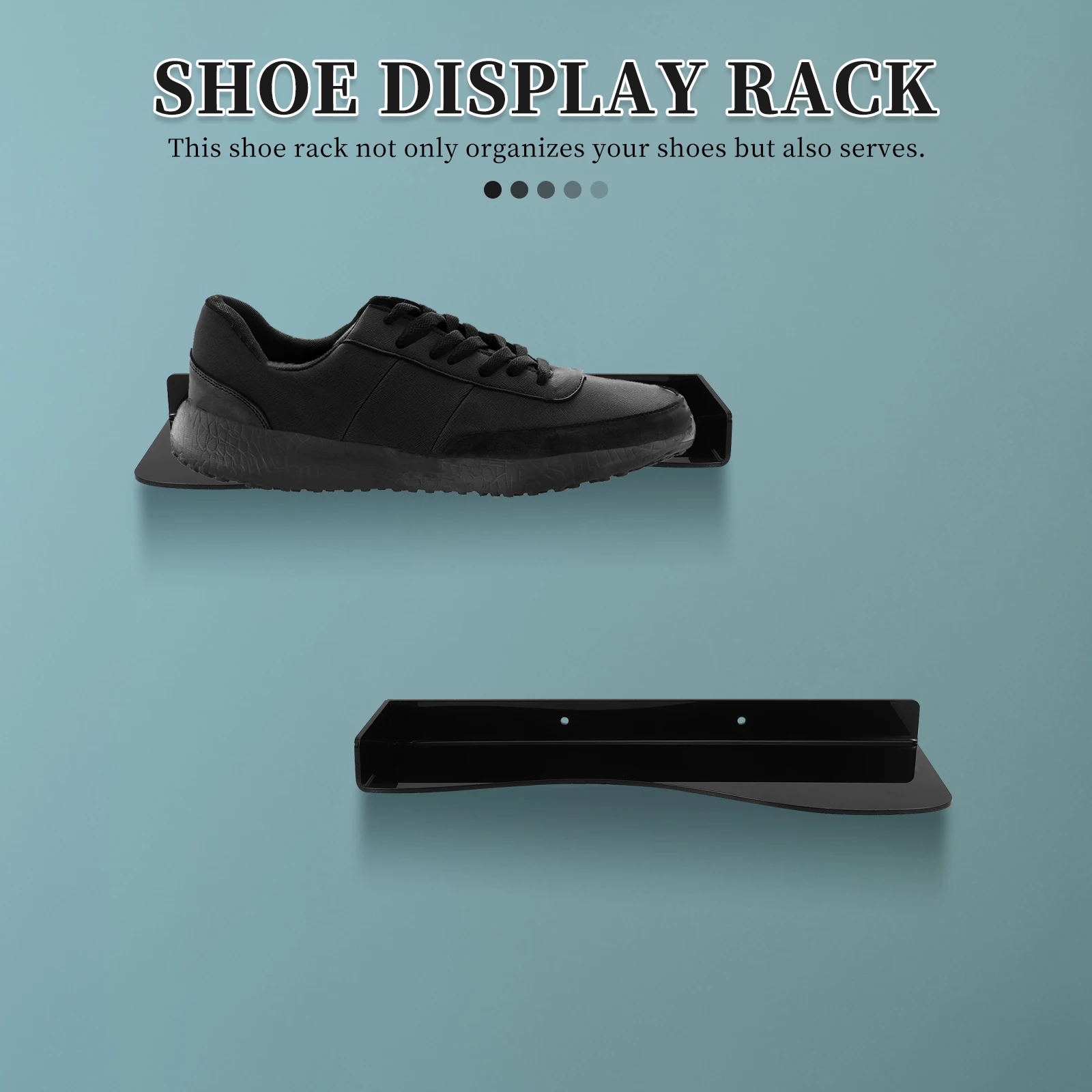 

Shoe and Jade Stand Shoes Hanger Display Acrylic High Heels Organization Hanging Rack Retail