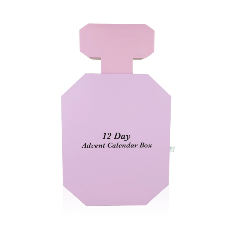 Customization.Countdown Christmas Advent Calendar Box Hot Luxury Fragrance Perfume Oil Gift Box Empty Luxury Cosmetic Advent Cal