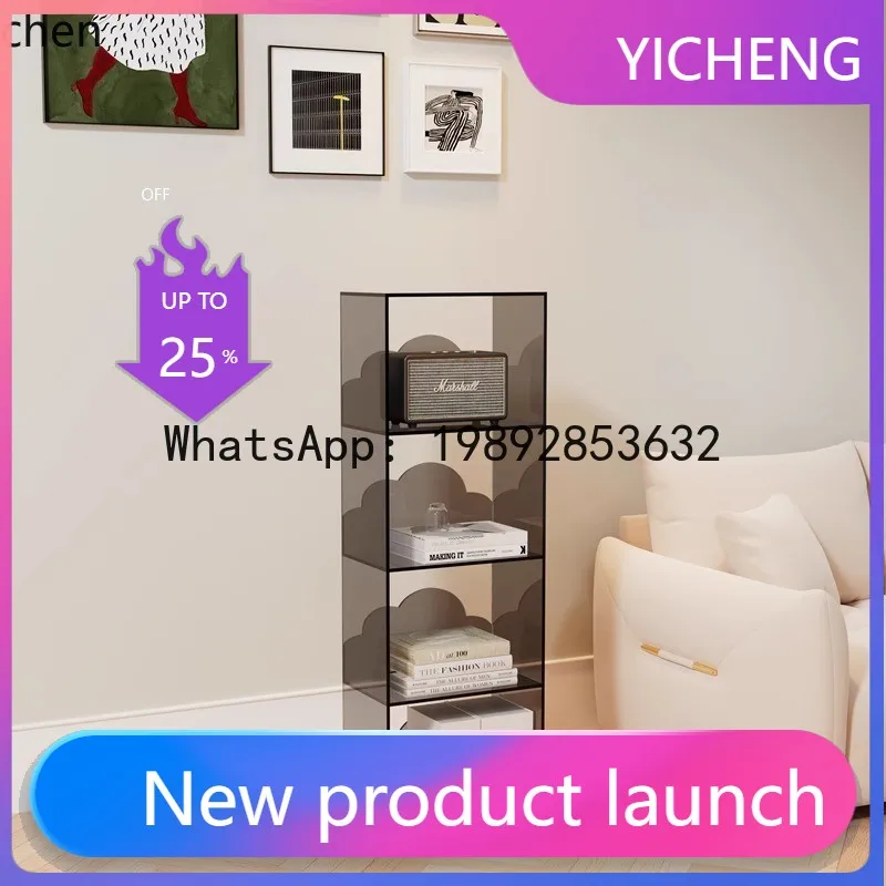 

X1 acrylic display stand modern minimalist creative floor against the wall cloud-shaped shelf home decor
