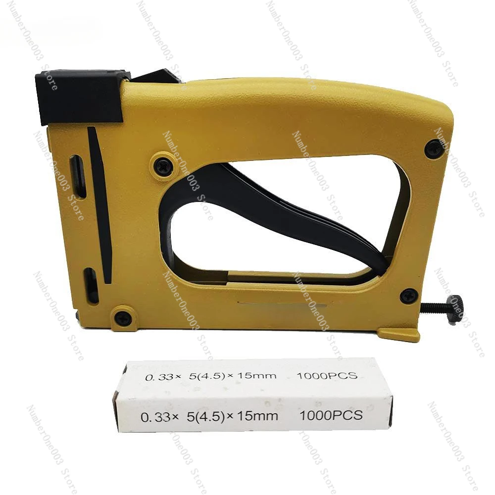 HM515 Manual Nail Gun Cross Stitch Frame Picture Frame Back Plate Mounting Fixed Nail Nail Gun