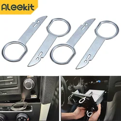 4Pcs Radio Stereo Release Removal Install Tool Key Installation Useful Practical For Ford Focus Mondeo Porsche Car Accessories