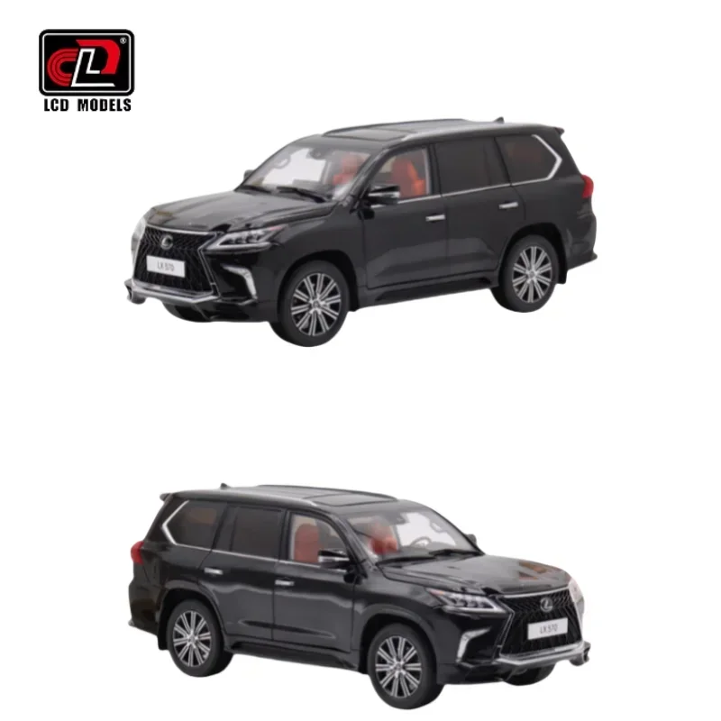 Original 1:18 LEUXS LX570 Alloy simulation car model 2020, children's collection of decorative toys, holiday gifts for children.