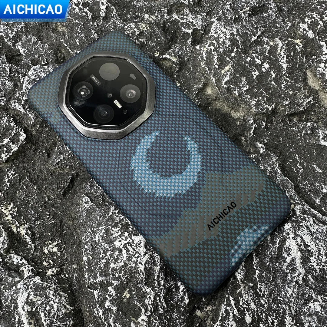 ACC-Real Carbon Fiber Phone Case for Huawei Mate 70RS Lightweight Ultra-thin Mate 70RS Aramid Fiber case