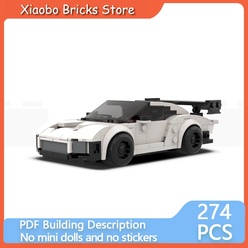 

Городской автомобиль, модель скоростного чемпионата MOC, строительные кирпичи 935, спортивный автомобиль, модульная технология, подарки, праздник, сборка, детские игрушки, костюм