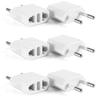 EU KR Electrical Plug Adapter Japan China CN US To EU Type C Plug Travel Adapter Euro Converter Power Sockets AC Outlet