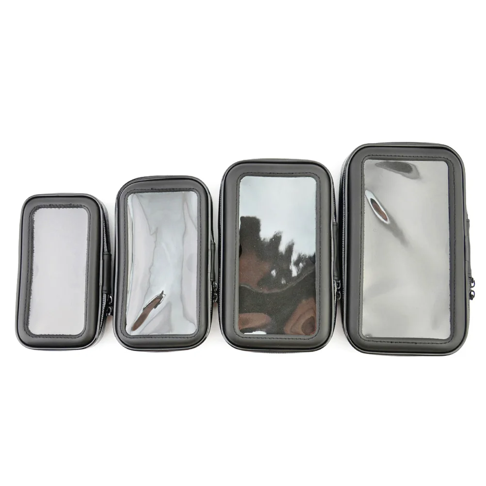 

5,5-дюймовая водонепроницаемая сумка для телефона с вращающимся на 360° креплением для велосипедного руля, непромокаемый защитный чехол для езды на велосипеде на открытом воздухе