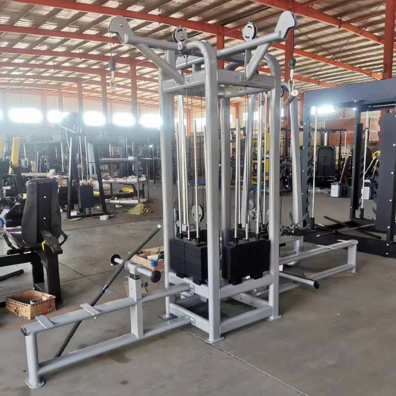Training Four Person Station Combination Gym Equipment 4-Multi Function Station Four Person Standing Training