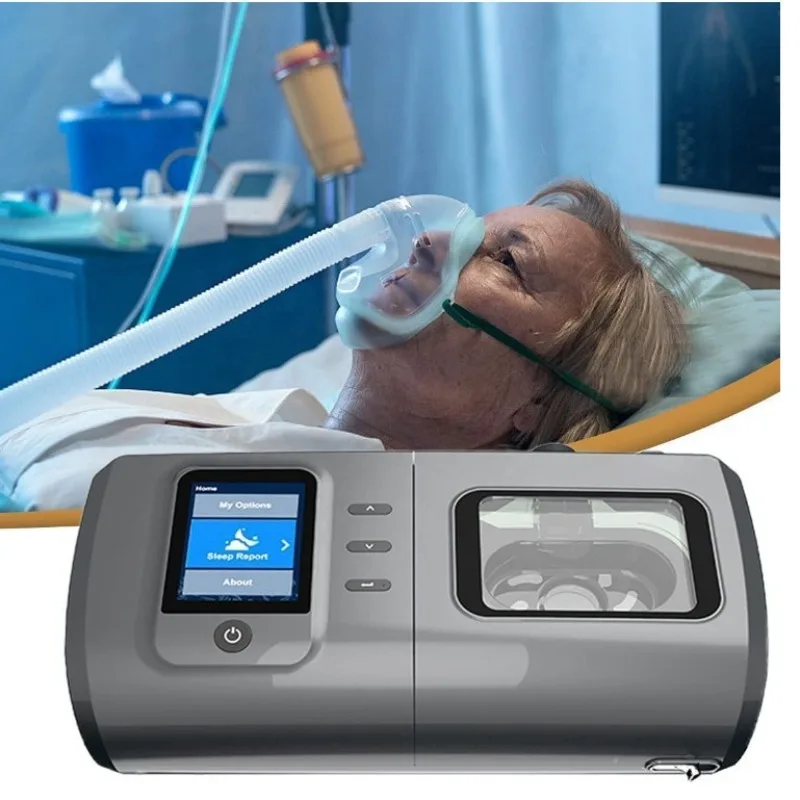 Household respiratory arrest CPAP BIPAP dual level respirator