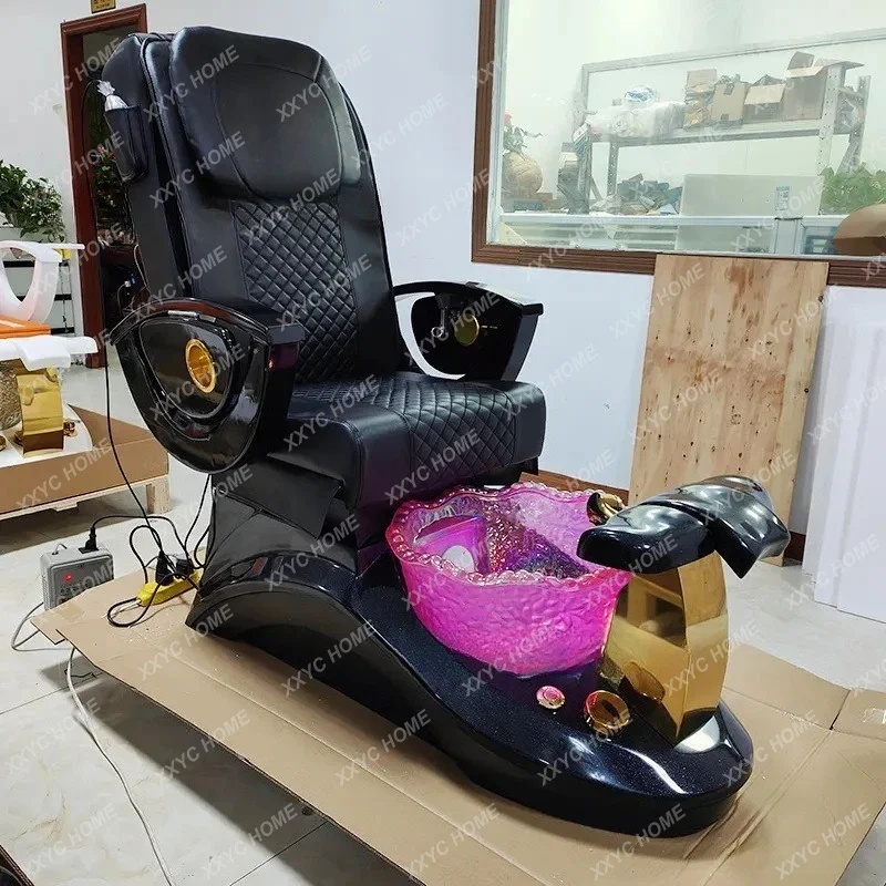 FF Pedicure Sofa, Beauty Salon, Sauna Foot Bath Club, Electric Massage Chair, Foot Soaking Nail Sofa, Foot Bath Chair