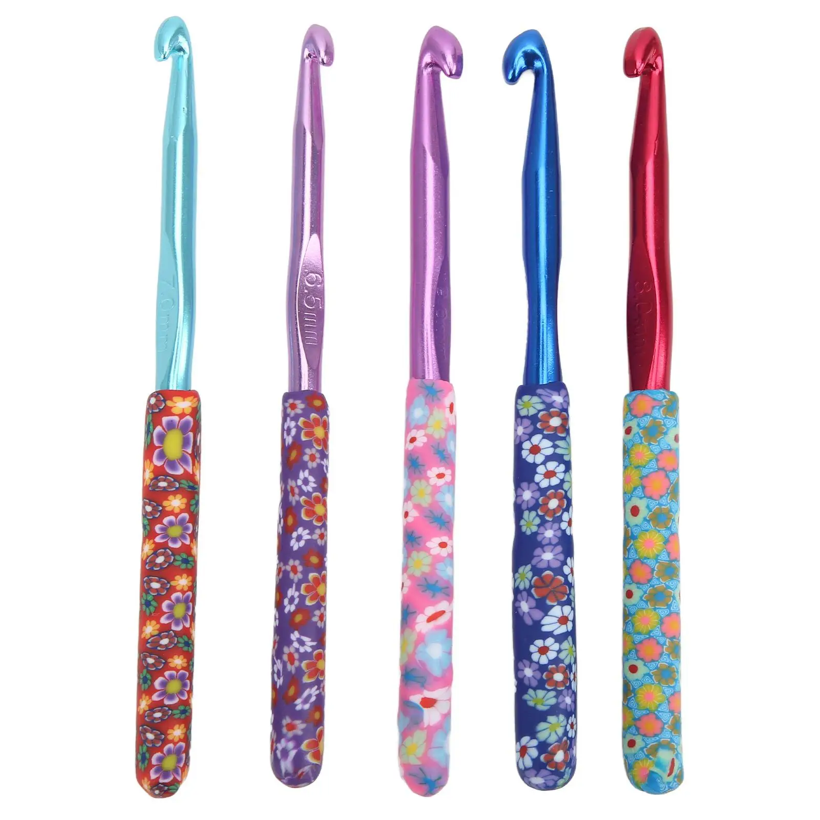 Ergonomic Crochet Hook Set for travel & for diy - Perfect for home Crafting, Easy Grip Design