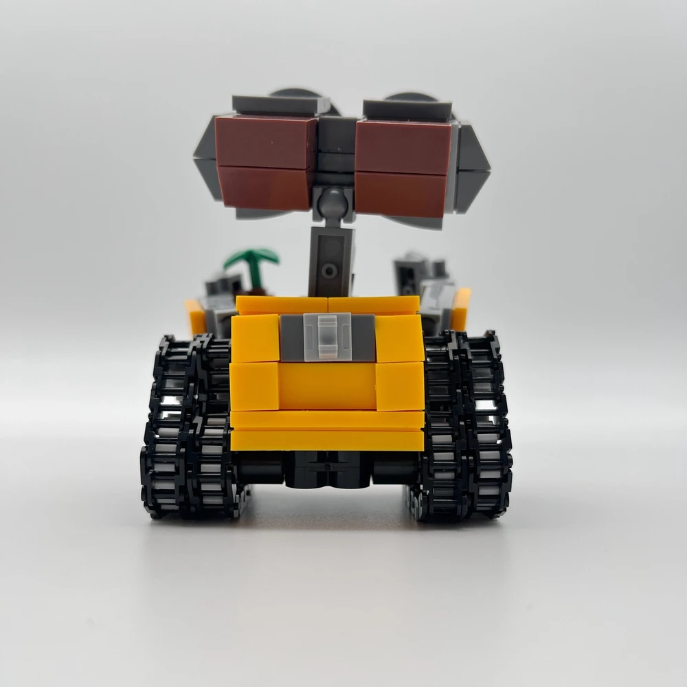 Klassischer Film 200+ Teile Mini Roboter Wall-e MOC Bausteine Modell DIY Bausteine-Sets Kreative Spielzeuge für Kinder Erwachsene Geschenke – Detail 6